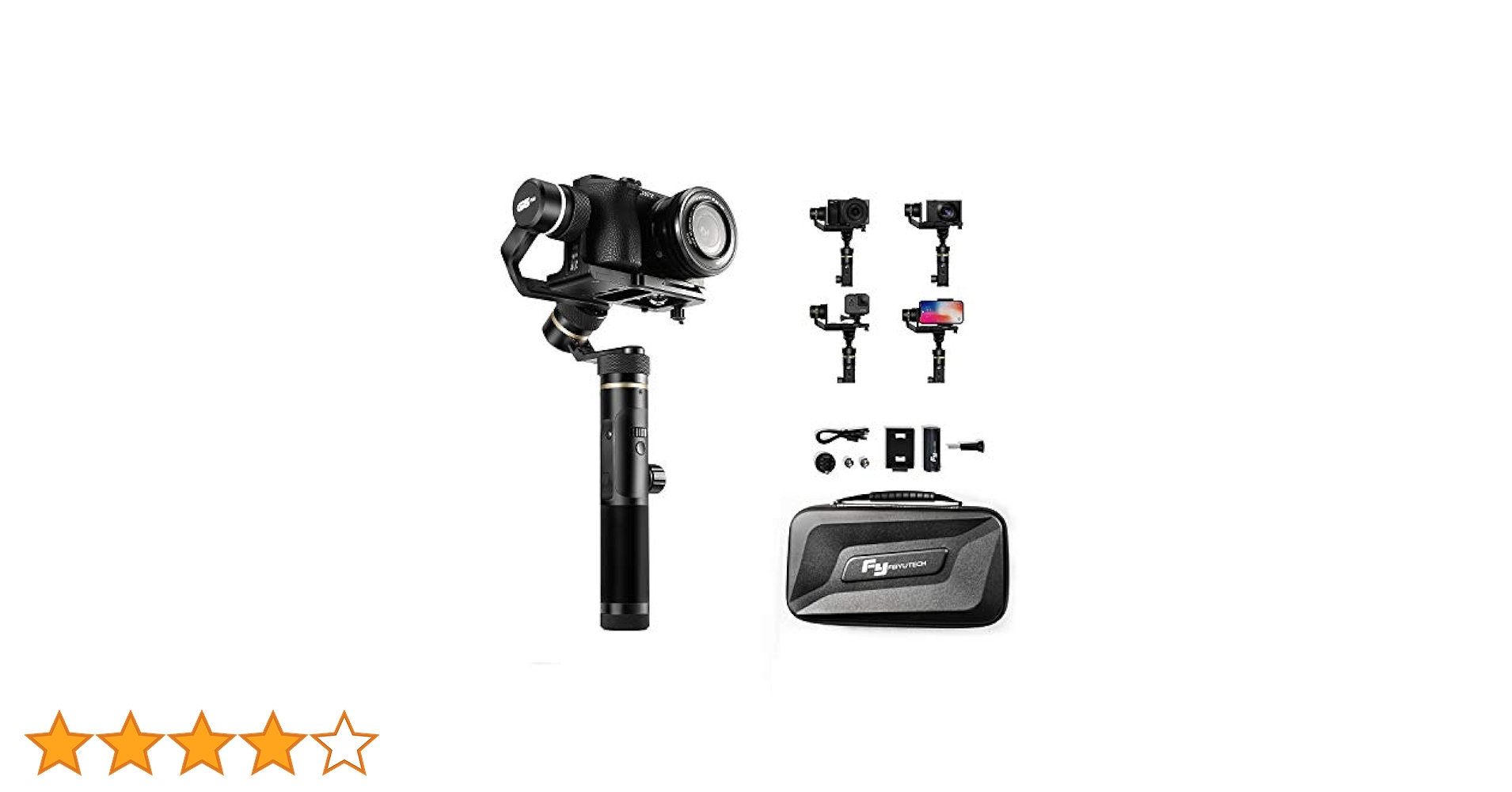 FEIYUTECH G6 ジンバル FeiyuTech G6 Plus 3-Axis Handheld Stabilizer Gimbal for